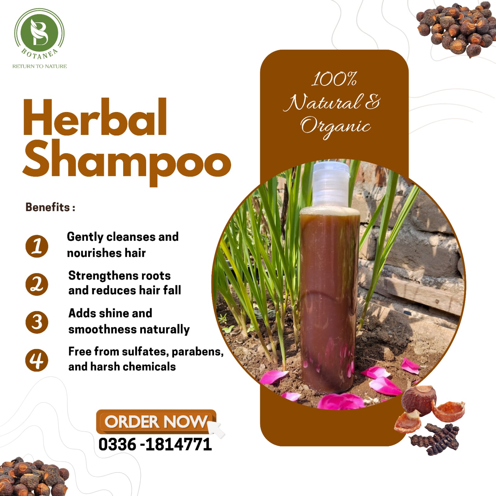 Botanea Herbal Shampoo